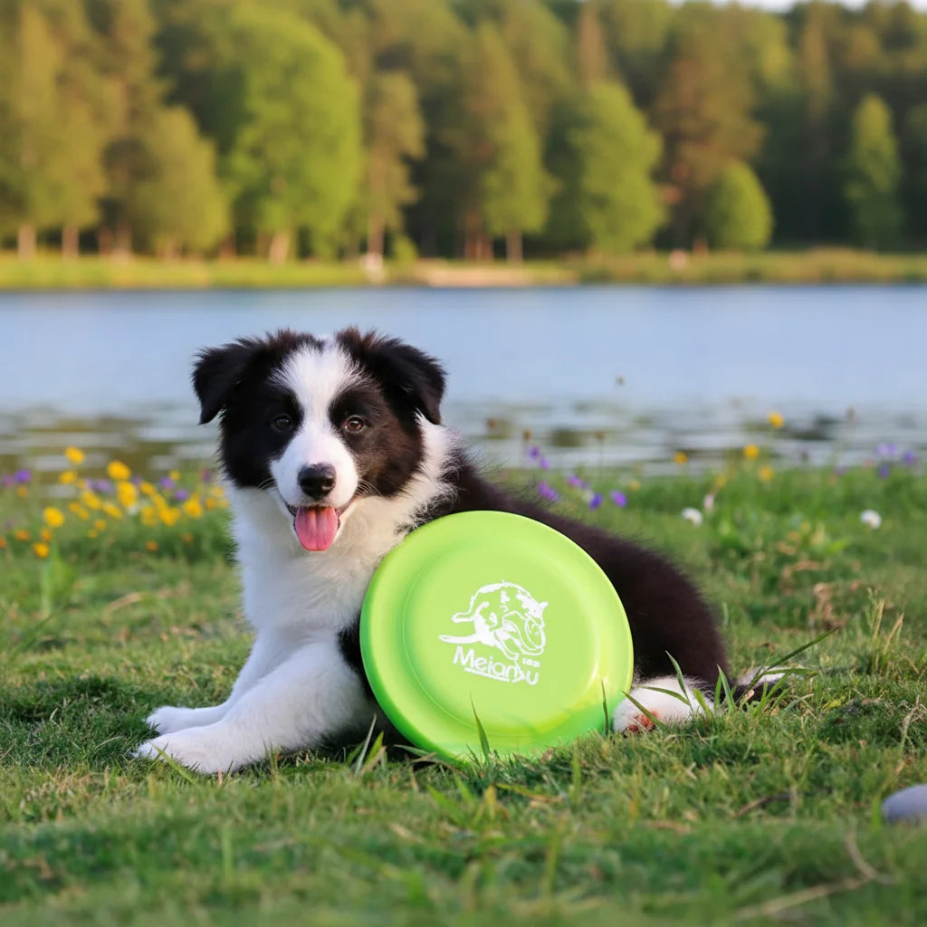 Dog Training Flying Disc – Lightweight, Durable & Waterproof Fetch Toy for Puppies & Adult Dogs