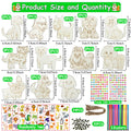 284 dog themed animal woodworking kits, 24 unpainted wooden dogs, wooden crafts, DIY crafts, and decorations for birthday partie